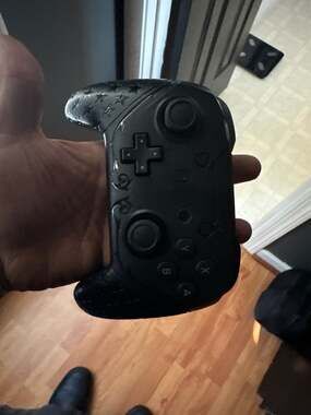 YCCTEAM Wireless Controller for Nintendo Switch Black Model YCC-SW4007